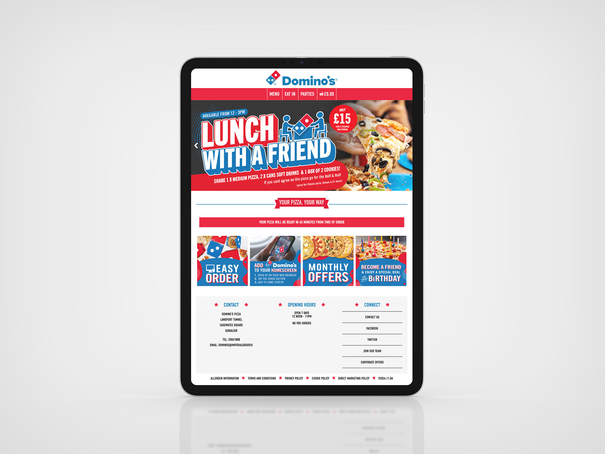 Domino's | Website