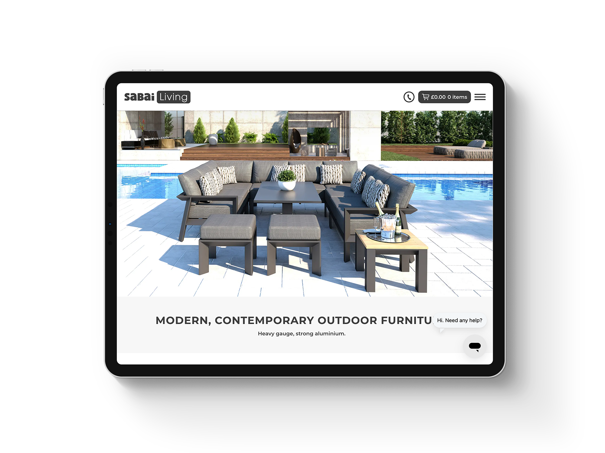 Sabai Living | Website