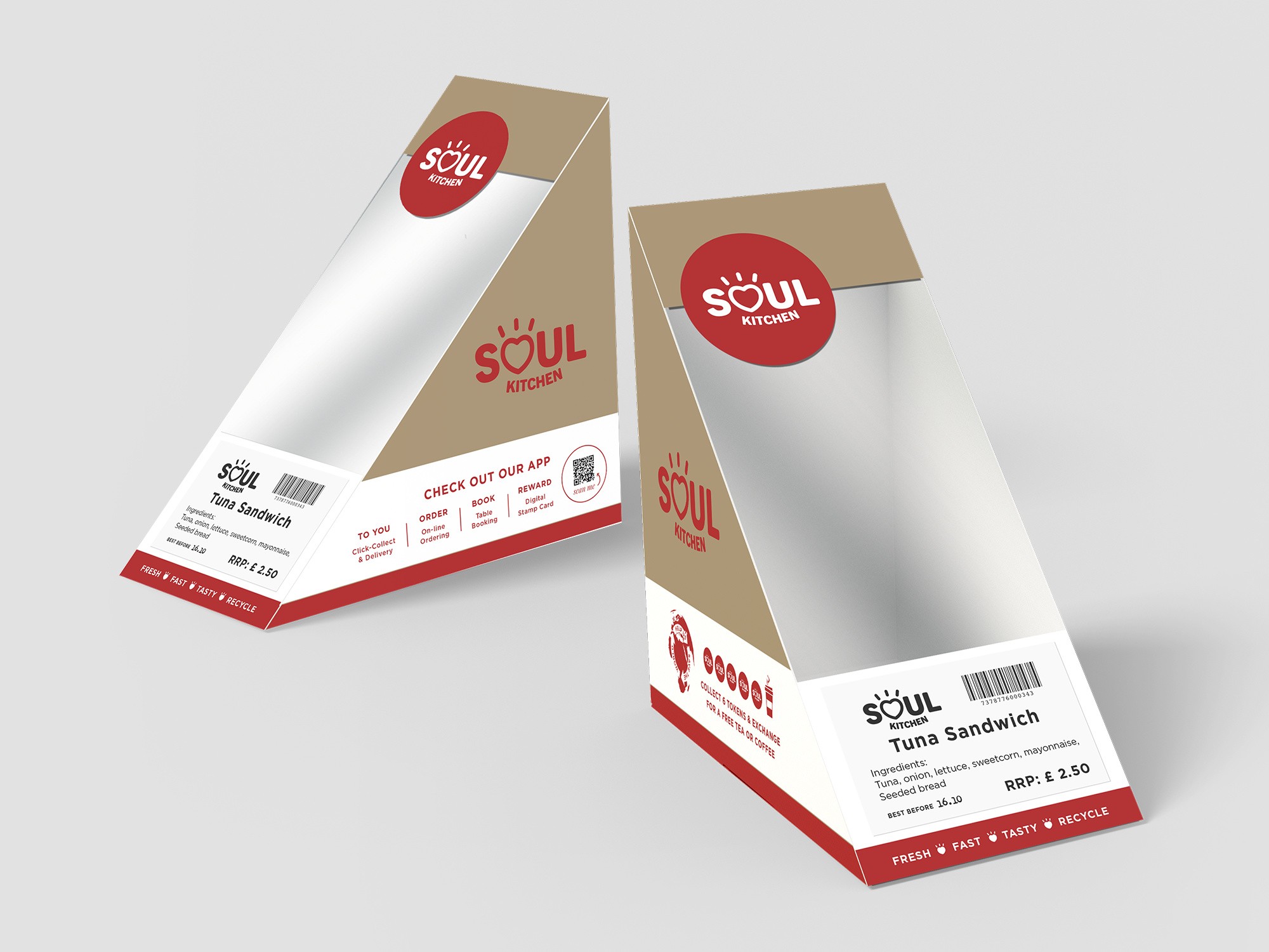 Soul Kitchen | Sandwich Packaging
